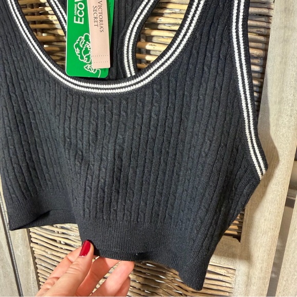 NWT Victoria's Secret Luxe Cable Knit Bralette - size Large - Picture 5 of 12